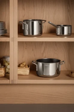 Cacerola cerámica Eva Trio Stainless Steel Slip-Let, 1,1 L