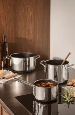 Cacerola cerámica Eva Trio Stainless Steel Slip-Let, 1,1 L