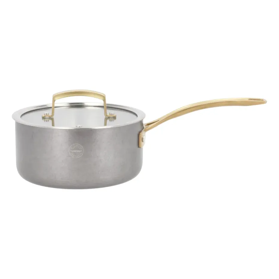 Cacerola con tapa Durance 2 l, acero inoxidable
