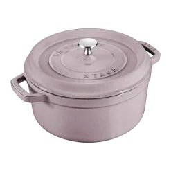 Cacerola de hierro fundido Staub La Cocotte redonda 3,8 L, Cherry Blossom