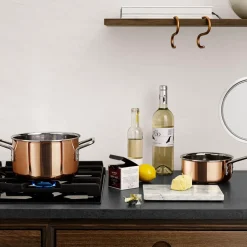 Cacerola Eva Trio cobre, 1,5 L