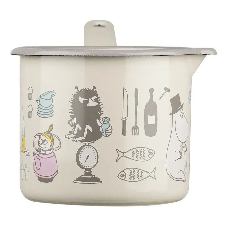 Cacerola Moomin Bon Appétit 1,3 L, Beige