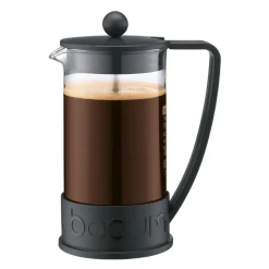 Cafetera de émbolo Brazil, negro, 8 tazas