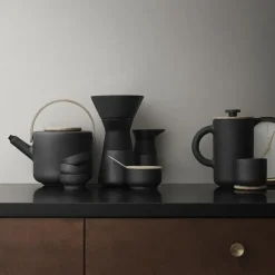 Cafetera de émbolo Theo, negro