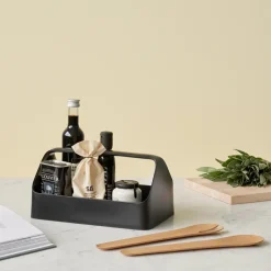 Caja de almacenaje HANDY-BOX, negro