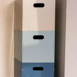 Caja de almacenamiento Cube Storage, Azul