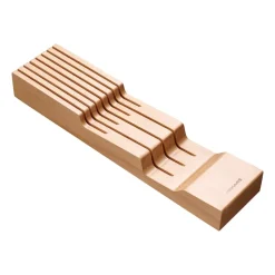 Caja de cuchillos Fiskars, Madera