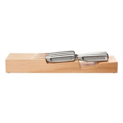Caja de cuchillos Fiskars, Madera