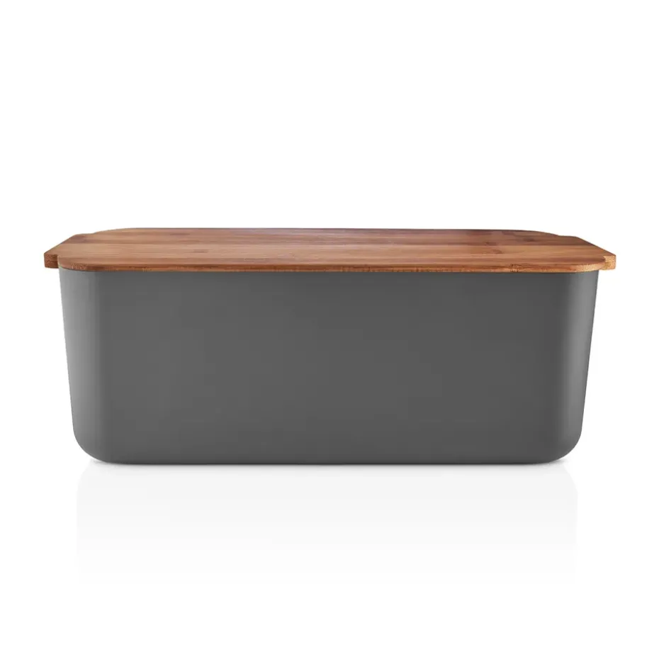 Caja de pan Eva Solo bambú, 42 cm, Elephant grey