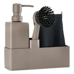 Caja organizadora fregadero con bayeta Zone Denmark, Taupe