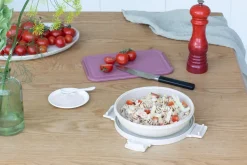 Caja para almuerzo Make & Take 1 L, gris claro