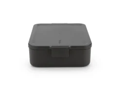 Caja para almuerzo Make & Take grande 2 L, gris oscuro