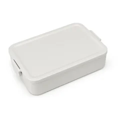 Caja para almuerzo Make & Take Bento grande 2 L, gris claro