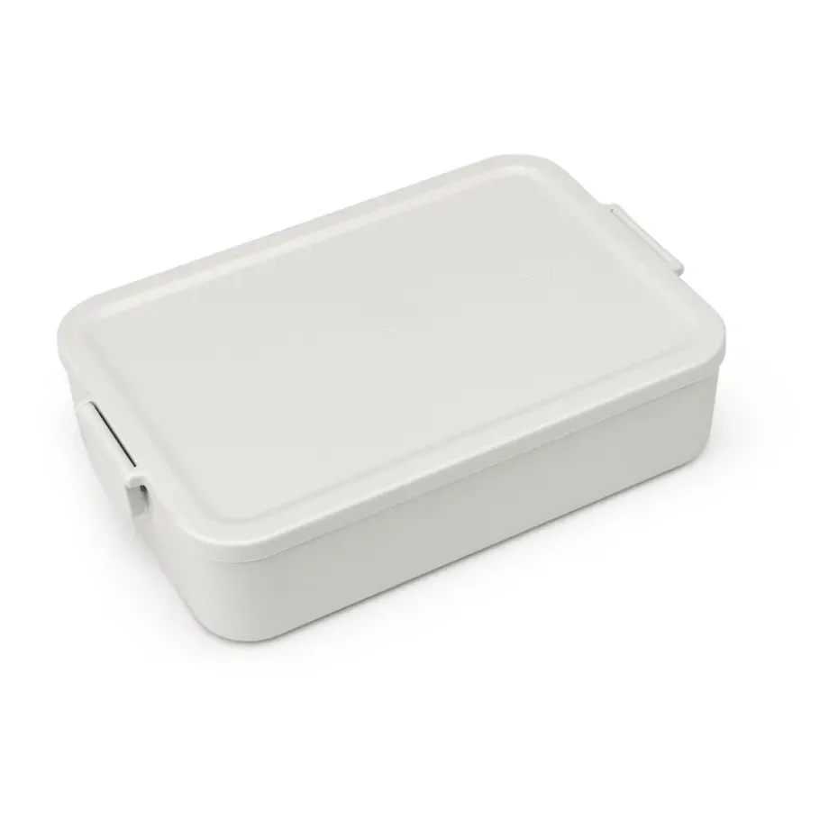 Caja para almuerzo Make & Take Bento grande 2 L, gris claro