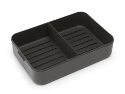Caja para almuerzo Make & Take Bento grande 2 L, gris oscuro