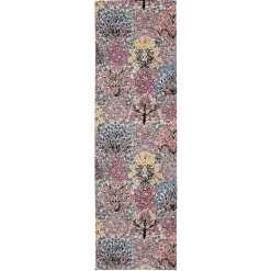 Camino de mesa Botanic Garden 45x150 cm, Rosa-marrón