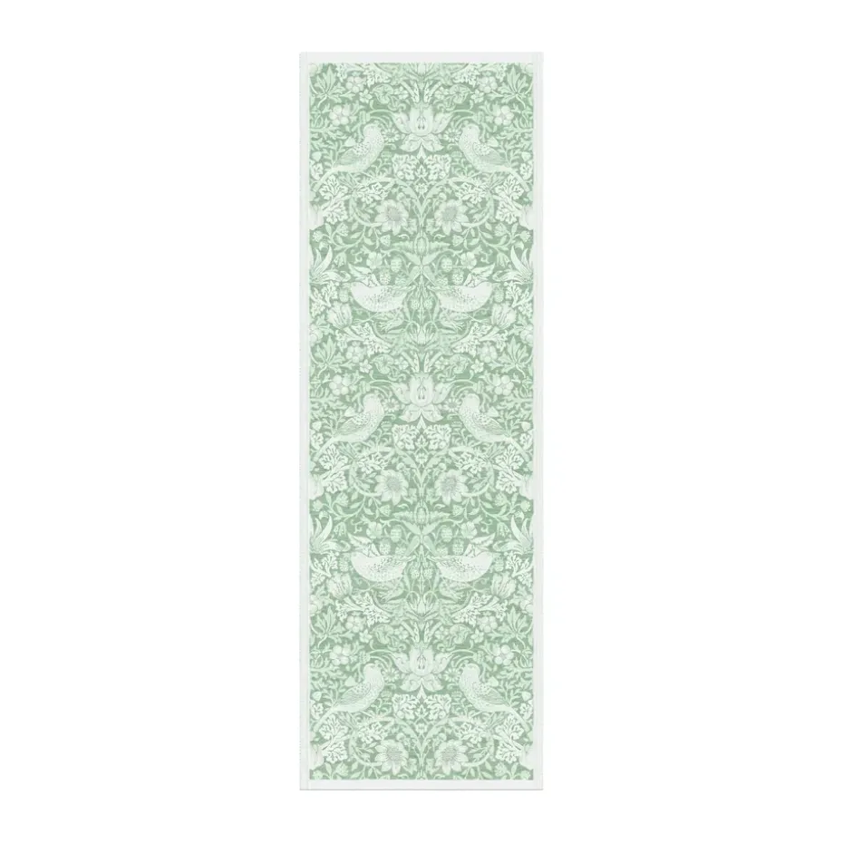 Camino de mesa Strawberry Thief 50x150 cm, Verde