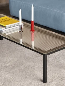Candelabro Arcs 13 cm, Red