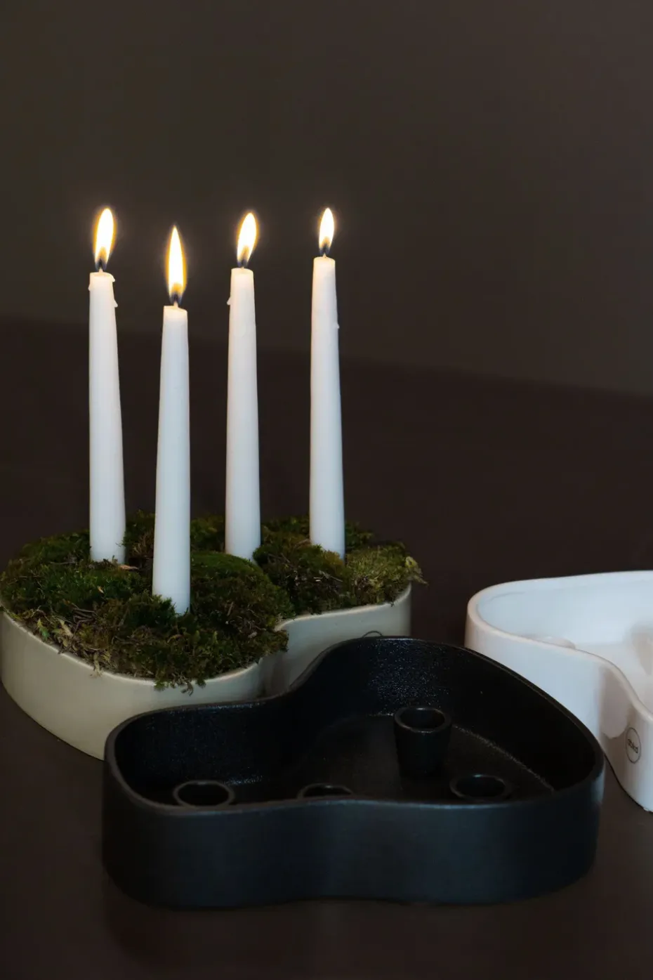 Candelabro de Adviento Fill me up, Cast iron