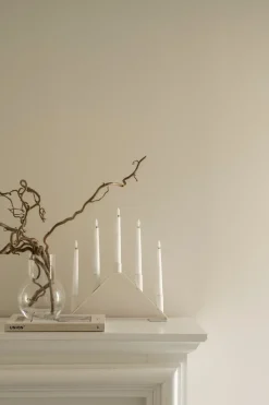 Candelabro de Adviento Luna, White