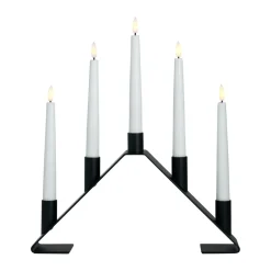 Candelabro de Adviento Luna, Black