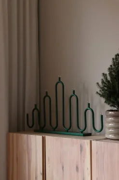 Candelabro de Adviento Noel 7, Verde