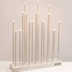 Candelabro eléctrico Elflugan Grande, Off-white