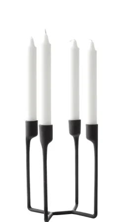 Candelabro Heima, negro