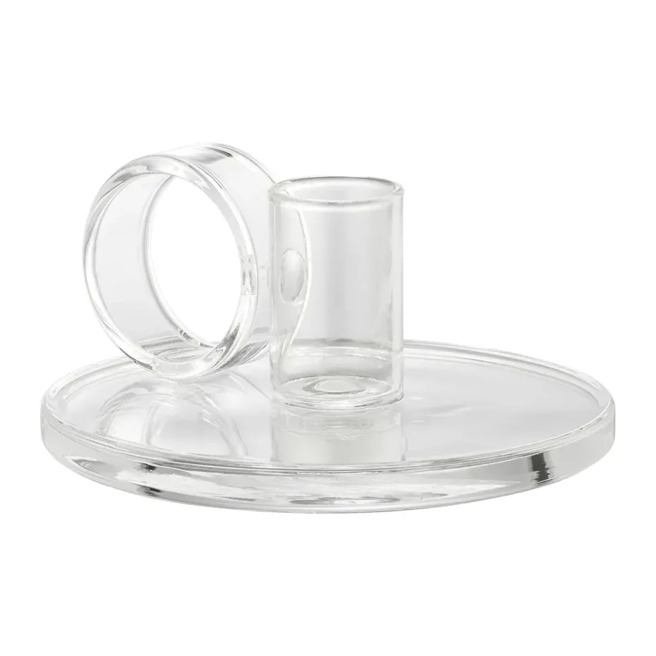 Candelabro Loop Ø11 cm, Transparente