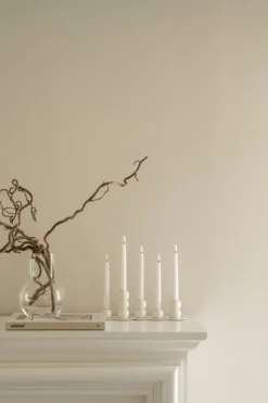 Candelabro Lykke combinable incl. 5 velas LED, White
