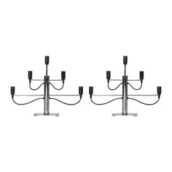 Candelabro Milano 5, 46 cm, Cromo