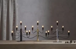 Candelabro Milano 5, 46 cm, Cromo
