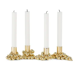 Candelabro Molekyl 4, latón