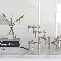 Candelabro Nagel, cromo