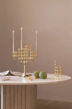 Candelabro Nagel, latón