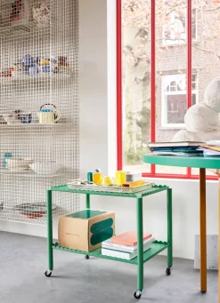 Carrito Arcs Trolley Low, Soft jade