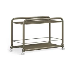 Carrito con ruedas Tension, gris verdoso