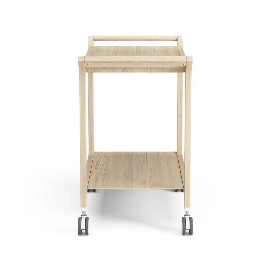 Carrito para servir Teatime, fresno lacado