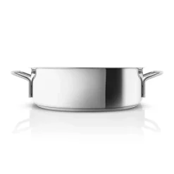 Cazuela con 2 asas Eva Trio Stainless Steel, Ø28 cm