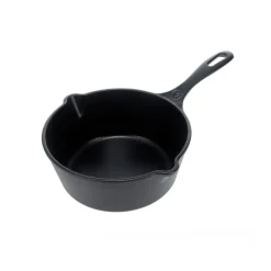 Cazuela de hierro fundido Victoria, previamente curada, 1,9 L