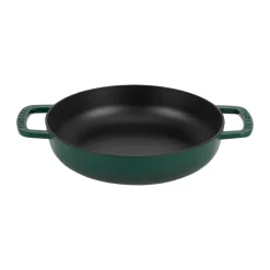 Cazuela de hierro fundido esmaltado Combekk Enameled Ø28 cm, Holly Green-pomo gold