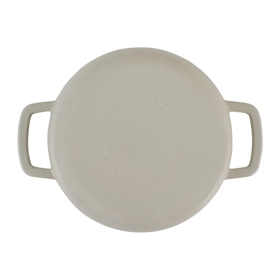 Cazuela de hierro fundido esmaltado Combekk Enameled Ø28 cm, Pomo sand-gold