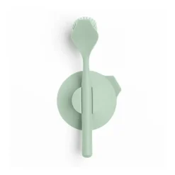 Cepillo para platos con soporte con ventosa Brabantia, Jade green