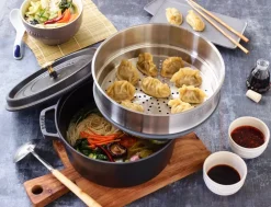 Cesta de vapor Staub para cacerola Ø26 cm, Acero inoxidable