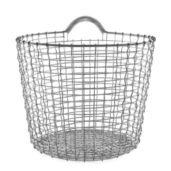 Cesta Korbo Bin 24, acero galvanizado