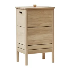Cesto para ropa A Line, Roble blanco