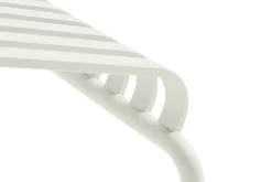 Chaise longue Palissade, Cream white