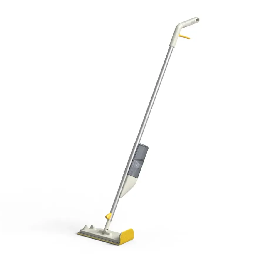 Cleantech mopa de suelo 2-en-1 con fregado, Light Stone