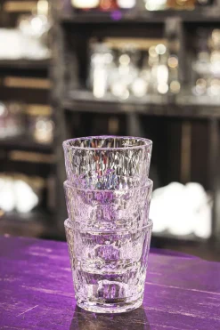 Club No. 22 vaso plast 25 cl 2-pack, Cristalino