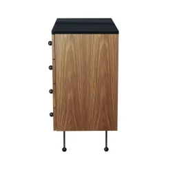 Cómoda 62 Dresser, American walnut, 4 cajones
